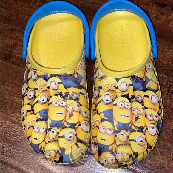 minion crocs for adults